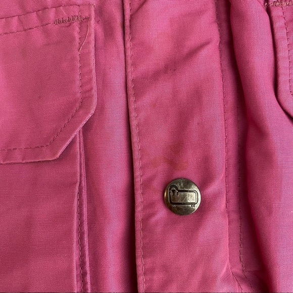 Vintage WOOLRICH PINK PARKA Wool Lined Jacket size Small - Picture 14 of 16